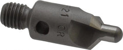 Made in USA - 2-1/2" OAL, 3/8" Head Diam, 3 Flute, 100° Incl Angle, Integral Pilot, Adjustable Stop Countersink - Eagle Tool & Supply