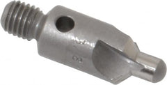 Made in USA - 2-1/2" OAL, 3/8" Head Diam, 3 Flute, 100° Incl Angle, Integral Pilot, Adjustable Stop Countersink - Eagle Tool & Supply