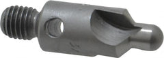 Made in USA - 2-1/2" OAL, 3/8" Head Diam, 3 Flute, 100° Incl Angle, Integral Pilot, Adjustable Stop Countersink - Eagle Tool & Supply