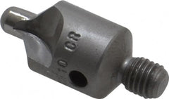 Made in USA - 2-1/2" OAL, 1/2" Head Diam, 2 Flute, 100° Incl Angle, Integral Pilot, Adjustable Stop Countersink - Eagle Tool & Supply