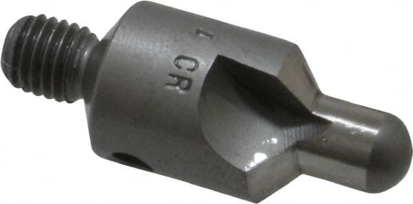 Made in USA - 2-1/2" OAL, 1/2" Head Diam, 3 Flute, 100° Incl Angle, Integral Pilot, Adjustable Stop Countersink - Eagle Tool & Supply