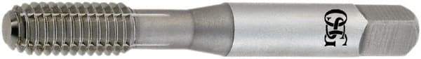 OSG - 7/16-20 UNF 2B Bottoming Thread Forming Tap - High Speed Steel, TiCN Finish, 3-5/32" OAL, 1-7/16" Thread Length, Right Hand Thread, Series 286I - Eagle Tool & Supply