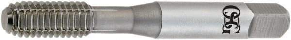 OSG - M12x1.75 Metric Coarse 6H Bottoming Thread Forming Tap - High Speed Steel, Bright Finish, 3-3/8" OAL, 1-21/32" Thread Length, Right Hand Thread, Series 286M - Eagle Tool & Supply