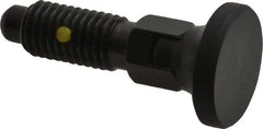 Gibraltar - M12x1.75, 25mm Thread Length, 0.314" Max Plunger Diam, 0.56 Lb Init to 1.8 Lb Final End Force, Locking Knob Handle Plunger - Delrin Knob, 1.2" Body Length, 0.98" Length Under Head/Shoulder, 0.236" Plunger Projection - Eagle Tool & Supply