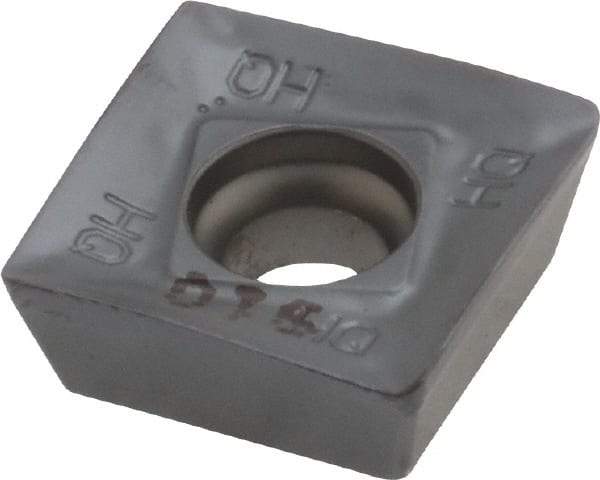 Iscar - SDMT1205 HQ Grade IC910 Carbide Milling Insert - AlTiN Finish, 0.1969" Thick, 1/2" Inscribed Circle, 0.8mm Corner Radius - Eagle Tool & Supply