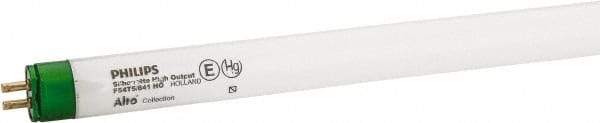 Philips - 54 Watt Fluorescent Tubular Miniature Bi-Pin Lamp - 4,000°K Color Temp, 5,000 Lumens, T5, 25,000 hr Avg Life - Eagle Tool & Supply