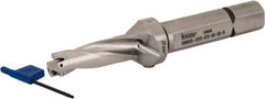 Iscar - 1.88" Max Drill Depth, 3xD, 5/8" Diam, Indexable Insert Drill - 2 Inserts, 3/4" Shank Diam, Straight Shank - Eagle Tool & Supply