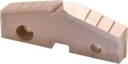Allied Machine and Engineering - 3" Diam x 7/16" Thick, Seat Code 5, 144° Included Angle Spade Drill Insert - AM200 Coated, Cobalt, Grade Super Cobalt, Series GEN2 T-A - Eagle Tool & Supply