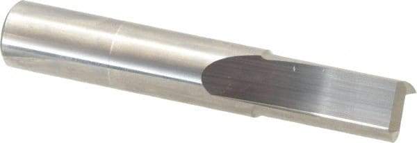 Onsrud - 1/2" Diam, 1/2" Shank Diam, 1" Length of Cut, 2 Flute Double Edge Straight Router Bit - 3" Overall Length, Left Hand Cut, Solid Carbide - Eagle Tool & Supply