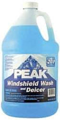 Peak - Water-Based Solution Windshield Washer Fluid - 1 Gal Bottle - Eagle Tool & Supply