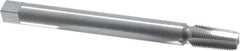 Interstate - 1/4-18 NPT, 4 Flute, Plug Chamfer, Bright Finish, High Speed Steel, Extension Pipe Tap - 6" OAL, 9/16" Shank Diam, 1-1/16" Thread Length, 0.421" Square Size - Eagle Tool & Supply
