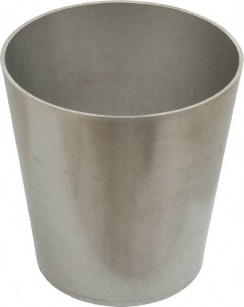 VNE - 4 x 3", Unpolished Style, Sanitary Stainless Steel Pipe Concentric Reducer - Butt Weld x Butt Weld Connection, Grade 316L - Eagle Tool & Supply