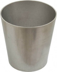VNE - 4 x 3", Unpolished Style, Sanitary Stainless Steel Pipe Concentric Reducer - Butt Weld x Butt Weld Connection, Grade 316L - Eagle Tool & Supply