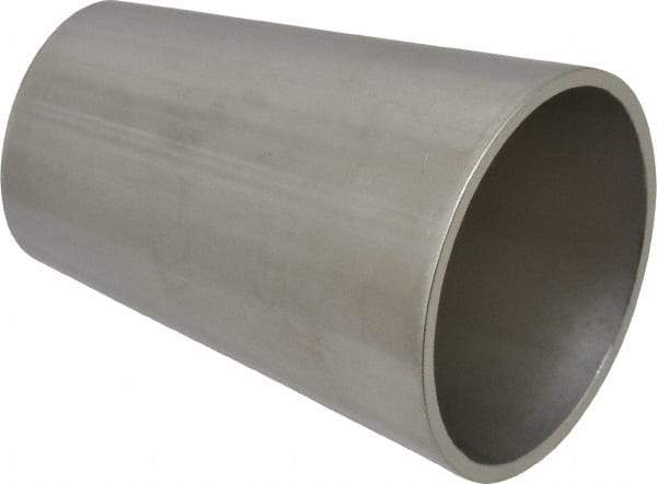 VNE - 1-1/2 x 1", Unpolished Style, Sanitary Stainless Steel Pipe Concentric Reducer - Butt Weld x Butt Weld Connection, Grade 304 - Eagle Tool & Supply