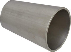VNE - 1-1/2 x 1", Unpolished Style, Sanitary Stainless Steel Pipe Concentric Reducer - Butt Weld x Butt Weld Connection, Grade 304 - Eagle Tool & Supply