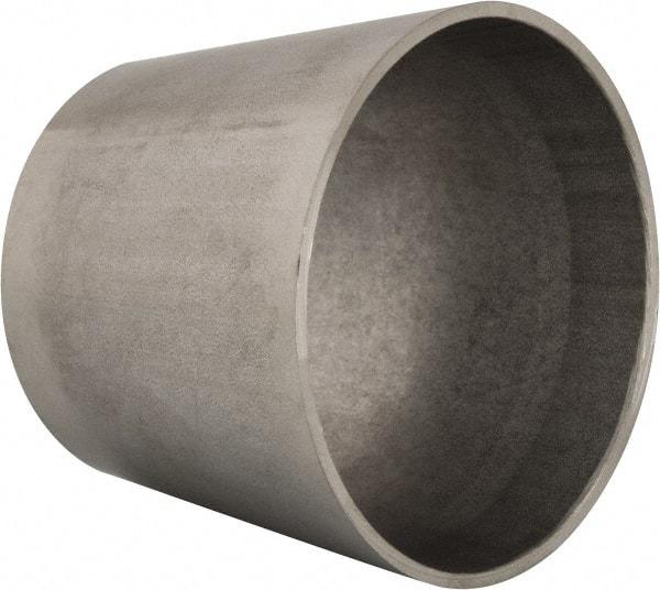 VNE - 2-1/2 x 2", Unpolished Style, Sanitary Stainless Steel Pipe Concentric Reducer - Butt Weld x Butt Weld Connection, Grade 304 - Eagle Tool & Supply