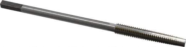 Interstate - 5/16-18 UNC, 4 Flutes, Bright Finish, High Speed Steel, Nut Tap - 5-1/2" Overall Length, 1-13/16" Thread Length - Eagle Tool & Supply