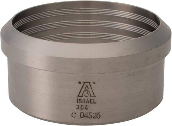 VNE - 2-1/2", Bevel Seat Style, Sanitary Stainless Steel Pipe Recessless Ferrule (Expanding) - Recessless Connection, Grade 304 - Eagle Tool & Supply