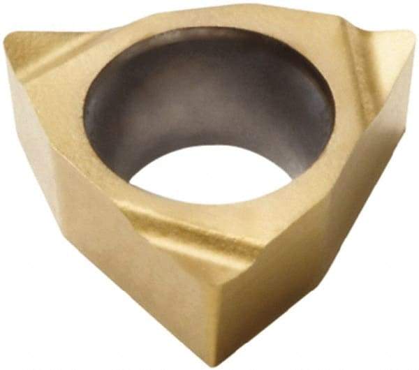 Seco - WBGT1.810.5 Grade CP500 Carbide Boring Insert - TiAlN/TiN Finish, Trigon - Eagle Tool & Supply