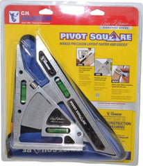 C.H. Hanson - 11" Blade Length, 8" Base Width Aluminum Square - 8 Inch Wide Base - Eagle Tool & Supply