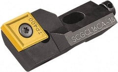 Seco - Series EPB Tooling, Left Hand Cut, Boring Cartridge - 25mm Back of Bar to Cutting Edge, CC..16 Insert, 63mm OAL, 90° Lead Angle - Eagle Tool & Supply