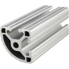 80/20 Inc. - 1-1/2" Wide x 1-1/2" High x 145" Long Open Shelving Round Extrusion Bar - Eagle Tool & Supply