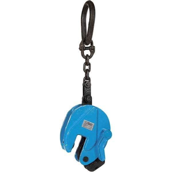 Vestil - 6,600 Lbs. Load Capacity Plate Clamp - 1.19 Inch Max Thickness, 3 Inch Throat Depth and 5-1/4 Inch Bale Opening - Eagle Tool & Supply
