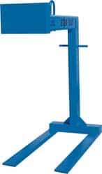 Vestil - 4,000 Lb Capacity Pallet Lifter - 42" Long x 4" Wide, 3" Eye Thickness, 25" Outside Diameter - Eagle Tool & Supply