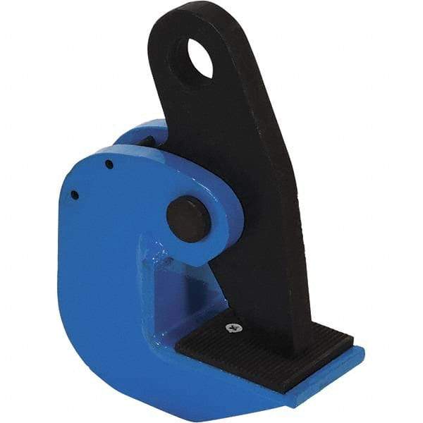 Vestil - 10,000 Lbs. Load Capacity Horizontal Plate Clamp - 1.44 Inch Max Thickness and 1.2 Inch Bale Opening - Eagle Tool & Supply
