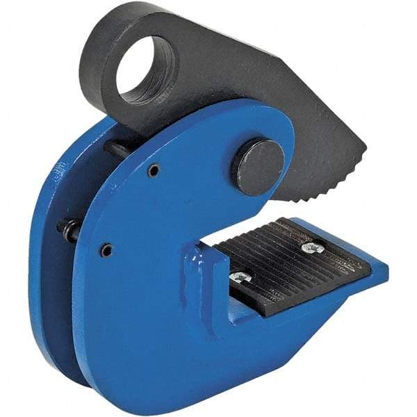 Vestil - 2,000 Lbs. Load Capacity Horizontal Plate Clamp - 1.19 Inch Max Thickness and 1.2 Inch Bale Opening - Eagle Tool & Supply