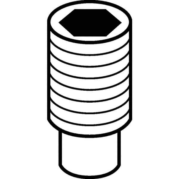 Kennametal - Cap Screw for Indexables - For Use with Clamps - Eagle Tool & Supply