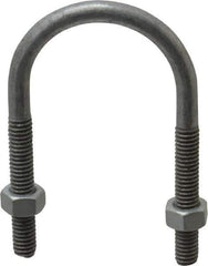 Cooper Crouse-Hinds - Malleable Iron Rigid U-Bolts - 1-1/4" Rigid, Electrogalvanized Finish - Eagle Tool & Supply