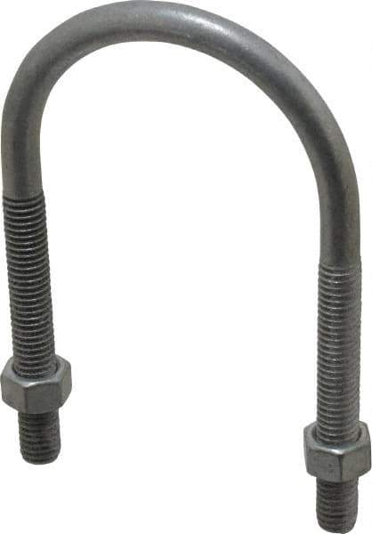 Cooper Crouse-Hinds - Malleable Iron Rigid U-Bolts - 2" Rigid, Electrogalvanized Finish - Eagle Tool & Supply