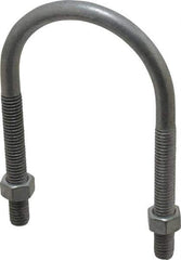 Cooper Crouse-Hinds - Malleable Iron Rigid U-Bolts - 2" Rigid, Electrogalvanized Finish - Eagle Tool & Supply