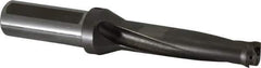 Kennametal - 127mm Max Drill Depth, 4xD, 31.75mm Diam, Indexable Insert Drill - 2 Inserts, 1-1/2" Shank Diam, Straight Shank - Eagle Tool & Supply