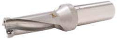 Kennametal - 192mm Max Drill Depth, 4xD, 48mm Diam, Indexable Insert Drill - 2 Inserts, 40mm Shank Diam, Whistle Notch Shank - Eagle Tool & Supply