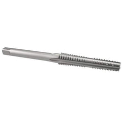 Interstate - 1-5, Right Hand Thread, 5-1/4" Thread Length, Acme Thread Tap - 4 Flutes, Straight Flute, 10-1/8" Overall Length, 2G Class of Fit, Plug Chamfer - Eagle Tool & Supply