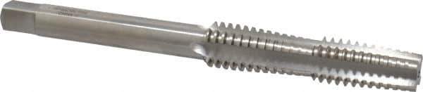 Interstate - 1-1/8 - 5, Right Hand Thread, 5-1/4" Thread Length, Acme Thread Tap - 4 Flutes, Straight Flute, 10-3/4" Overall Length, 2G Class of Fit, Plug Chamfer - Eagle Tool & Supply