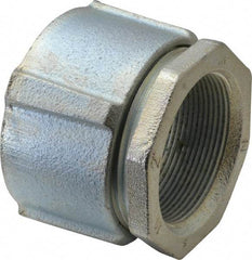 Cooper Crouse-Hinds - 2" Trade, Malleable Iron Threaded Rigid/Intermediate (IMC) Conduit Coupling - Noninsulated - Eagle Tool & Supply