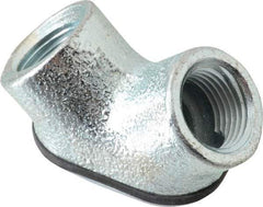 Cooper Crouse-Hinds - 1/2" Trade, Malleable Iron Threaded Angled Rigid/Intermediate (IMC) Conduit Elbow - Insulated - Eagle Tool & Supply