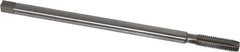 Interstate - 1/2-13 UNC, 4 Flute Plug Hand Pulley Tap - High Speed Steel, Bright Finish, Right Hand Flute, H3 Thread Limit, 10" OAL - Exact Industrial Supply