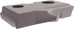 Allied Machine and Engineering - 33mm Diam x 3/16" Thick, Seat Code 2, 90° Included Angle Spade Drill Insert - TiAlN Coated, Cobalt, Grade Super Cobalt, Series T-A - Eagle Tool & Supply