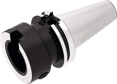 Seco - Graflex 5 System Size, DIN69871-50 Taper, Modular Tool Holding System Adapter - 5.511" Projection, 1.968" Body Diam, 9.515" OAL, Through Coolant - Exact Industrial Supply