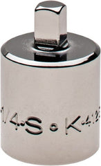 SK - 1/2" Drive, 1/4" Socket, Male Pipe Plug Socket - Eagle Tool & Supply