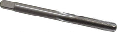 Interstate - #10-48 UNS 3B 4 Flute Bright Finish High Speed Steel Straight Flute Standard Hand Tap - Bottoming, Right Hand Thread, 2-3/8" OAL, H2 Limit, Oversize - Exact Industrial Supply