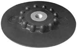 Norton - 9" Diam Quick-Change Type S Disc Backing Pad - Medium Density, 7,000 RPM, Speed-Lok Compatible - Eagle Tool & Supply