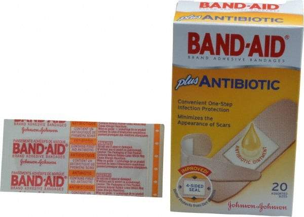 Johnson & Johnson - General Purpose Self-Adhesive Bandage - Antibiotic - Eagle Tool & Supply