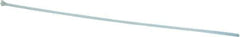 Thomas & Betts - 11.1" Long Natural (Color) Nylon Standard Cable Tie - 30 Lb Tensile Strength, 1.31mm Thick, 4" Max Bundle Diam - Eagle Tool & Supply