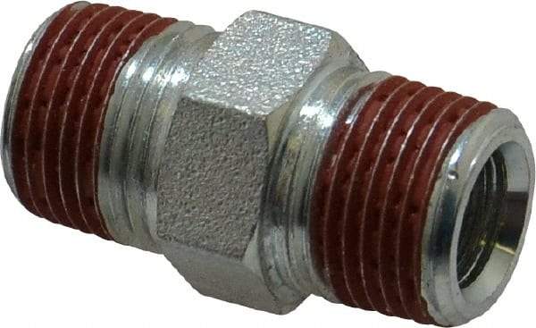 Enerpac - 3/8 NPTF Hydraulic Hose Hex Nipple - 10,000 psi - Eagle Tool & Supply
