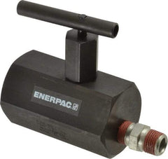 Enerpac - 3/8-18 Inlet Hydraulic Control Valve - 10,000 psi, 4" High x 2-1/4" Wide x 3-1/2" Long - Eagle Tool & Supply